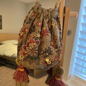 Small Zara boho bucket bag